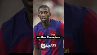 Barcelona has just finished paying for Dembélés transfer [upl. by Nesbitt]