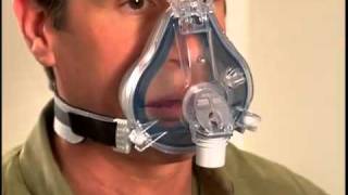 Fitting and Adjusting  Respironics ComfortGel Full Face CPAP Mask [upl. by Thackeray897]