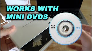 The DVD drive that works with mini DVDs LG Portable DVD Writer [upl. by Aniarrol]