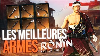 Rise Of The Ronin  Les MEILLEURES ARMES  Bien Débuter [upl. by Aket]