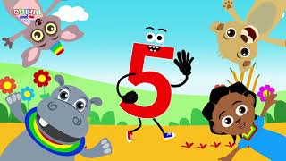 Ready Set COUNT Easy as 123  Learn to Count with Akili  African Educational Cartoons [upl. by Rimma362]