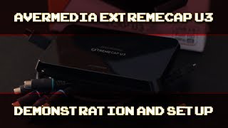 Avermedia ExtremeCap U3 Overview and Setup [upl. by Daron]