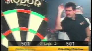 Priestley amp Bristow vs Deller amp Harvey  1995 Butlins World Team Dart Championships Part 1 [upl. by Mert463]