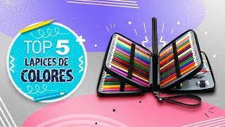 TOP 5 Los MEJORES LAPICES de COLORES ESCOLARES BARATOS  2019 [upl. by Znieh758]