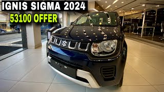 Ignis Sigma 2024  53000 discount 😍  Nexa udhampur call us on 8493094082 ignis [upl. by Simara]