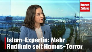 IslamExpertin Mehr Radikale seit HamasTerror  kronetv NACHGEFRAGT [upl. by Taite117]