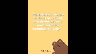 Anesthesiology GeneralAnesthesia LocalAnesthesia HealthCare AnesthesiaAwareness [upl. by Nek]