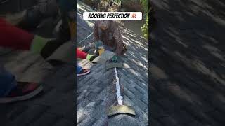 Roofing perfection 💥 roofing roof construction work dyi roofers roofs tools [upl. by Nats]