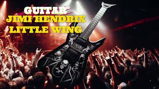 Jimi Hendrix  Little Wing  Backing track for GUITAR [upl. by Dorweiler705]