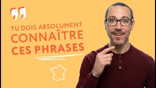 13 phrases à connaître pour parler comme un Français [upl. by Mines711]