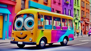 The Wheels on the Bus  Nursery Rhymes for Kids  Fun Songs amp Childrens Music [upl. by Oranneg]