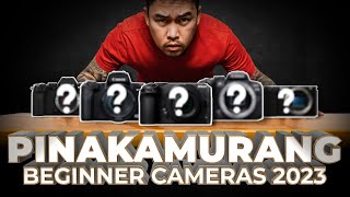 Top 5 PINAKAMURANG Beginner Cameras UNDER 50K 2023 [upl. by Ydniahs]