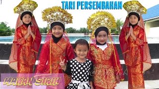 Tari persembahan melayu makan sirih  traditional dance of indonesia  anak paud LifiaTubeHD [upl. by Niwled626]