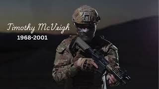 TIMOTHY MCVEIGH SOLDIER TERRORIST soldier terrorist death bombing [upl. by Yrocaj]