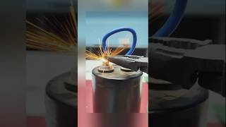 capacitor discharging diy hacks set hacksdiy electronics elcoet [upl. by Nolita]