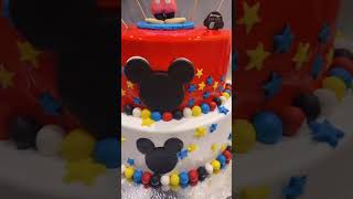 Mickey Mouse Cake 🍥🎂😍🔥shorts cake [upl. by Martineau]