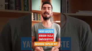 YATAY GEÇİŞ BİRDEN FAZLA ÜNİVERSİTEYE BAŞVURULUR MU   MYP İLE YATAY GEÇİŞ  GANO İLE YATAY GEÇİŞ [upl. by Gabler]