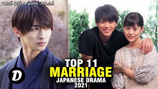 TOP 11 JAPANESE MARRIAGE DRAMA [upl. by Doerrer898]