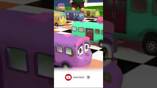 Ten Little Busses lolocartoonpreeschool nurseryrhymes babyshorts kidssong babysongs [upl. by Anoved]