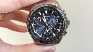 Seiko Astron Dual Time SSE045 [upl. by Arreit]