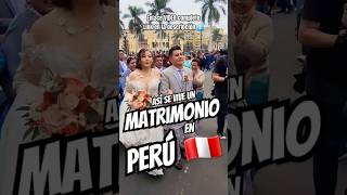 Así Celebran una Boda en Perú 2024 [upl. by Adalia]