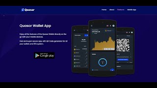 Quasar Wallet  Crypto MultiWallet powered by Reflex [upl. by Fawn932]