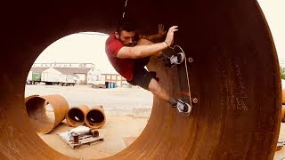 ALL I NEED SKATE Skateboarding RUSTY FULL PIPES [upl. by Eibbed]