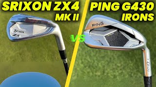 Srixon ZX4 MK II Irons VS ping g430 irons Review and Comparison [upl. by Retseh]