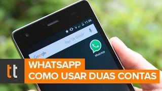 Como usar mais de uma conta do WhatsApp no Android [upl. by Nitsirk]