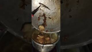 Masakan sayur kampung youtubeshorts cooking ayam bayam jamur [upl. by Doownel]