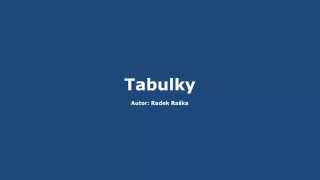 15 MS Word 2013  Tabulky [upl. by Undine]