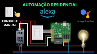 COMO FAZER AUTOMAÇÃO RESIDENCIAL COM ALEXA E ESP32 X32 [upl. by Dieterich]