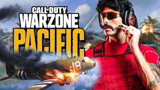 First Exclusive CALDERA GAMEPLAY with DrDisrespect NEW WARZONE PACIFIC MAP [upl. by Perkoff766]