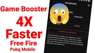 how to use game booster 4x faster  best game booster for android [upl. by Shing]