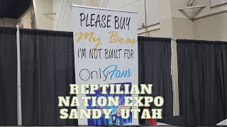 REPTILIAN NATION EXPO Sandy Utah walkthrough [upl. by Eivlys]