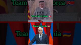 Team North Korea Vs Team Armenia shorts youtubeshorts military world [upl. by Issor]