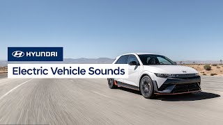 Electric Vehicle Sounds  Hyundai [upl. by Alcina107]