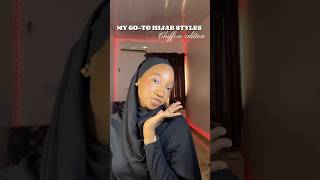 My 3 goto hijab styles 🧕🏾hijab hijabtutorial hijabstyle [upl. by Zea]