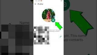 how to change WhatsApp profile pic  WhatsApp dp kaise change kare  shorts [upl. by Casabonne172]