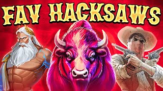 I PLAYED MY FAVOURITE HACKSAW SLOTS [upl. by Yatnuahs407]