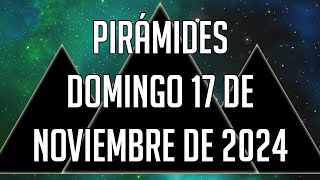 🍀🔺☀️ Pirámides para mañana Domingo 17 de Noviembre de 2024  Lotería de Panamá [upl. by Ydnim88]