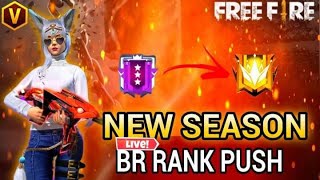 FREE FIRE LIVE BR  RANKED PUSH 💪 AAJ TOH GRANDMASTRE LAGA KE RAHUNGI 🤬 ytshortslive freefirelive [upl. by Latsyrhc626]