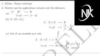 Exercice 1 de topologie [upl. by Doroteya]