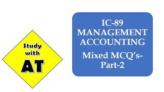 IC 89 MCQ Part02 studywithAT [upl. by Annaoi81]