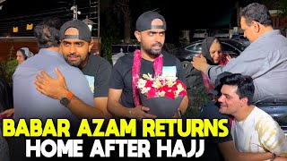 Babar Azam returns home after Hajj [upl. by Yasmine340]