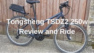 Tongsheng TSDZ2 review and ride [upl. by Geffner]