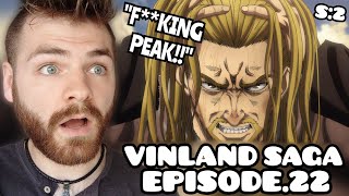 THORFINN GETS ANGRY  VINLAND SAGA  EPISODE 22  SEASON 2  New Anime Fan  REACTION [upl. by Atwahs]