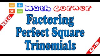 Factoring Perfect Square Trinomials  Grade 8  MELC [upl. by Ambrosine384]