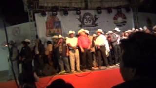 Ejidatarios del Ejido Alfredo cantan himno agrarista [upl. by Merriott466]