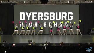 Dyersburg High School Pom  2020 FINALS [upl. by Ayitahs]